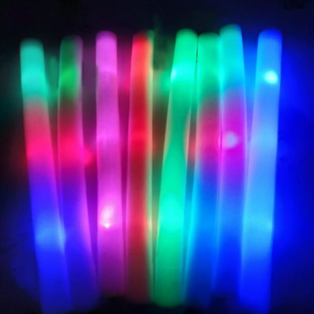 Light Up Foam Sticks Party Favors Glow Sticks for Clubs Halloween