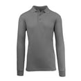 thumbnail image 2 of Men's Long Sleeve Polo Shirts, 2 of 3