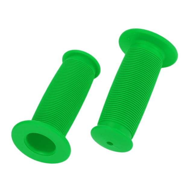 Cubiertas de empuñaduras de manillar de bicicleta Unique Bargains de 85 mm de largo, ligeras, protectores de empuñaduras de ciclismo, verdes, 1 par