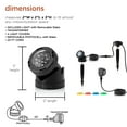 thumbnail image 4 of Alpine Corporation Single Pond Lamp with Multicolor LED Lights, Transformer, and Photocell, 4 of 17