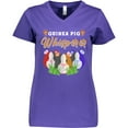 thumbnail image 3 of Inktastic Guinea Pig Whisperer Women's V-Neck T-Shirt, 3 of 5