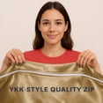 thumbnail image 3 of Soft Silk Zip On Fitted Sheets Twin XL Size 39X80 - Includes 2 Zip On Sheets +1 Bottom Fitted Base - Fit's 16” In Deep Pocket - Easy to Use,Soft,Smooth -Fitted Sheet-Beige - Color, 3 of 8