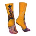 thumbnail image 7 of Salouo Cliff Western Cowboy Pattern Fun Novelty Crew Socks,Casual Athletic Socks Neutral Socks, 7 of 7