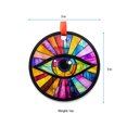 thumbnail image 5 of Pop Art Vibrant Evil Eye Ornament Sun Catcher Mountain Window Hanging, Suncatchers Lavender Wall Decor, for Women/Friends/Lover, 2025, 2025, Festive Home Accent, Memorable, 5 of 5