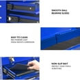 thumbnail image 5 of FFZ 20 inch Steel Portable Tool Box Drawers Storage Organizer Metal Lock Closure Powder-Coated Cabinet Blue, 5 of 12
