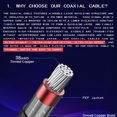 thumbnail image 3 of 2.1 version 8K60hz Cable Microed to Standard 48Gbps Fast Speed Dynamic 4k60fps Coaxial Design Flexible Cord, 3 of 8