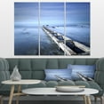 thumbnail image 1 of Design Art - Ciel Bleu Foncé et Grand Quai, 1 of 3