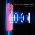thumbnail image 3 of For Samsung Galaxy S26 Ultra 5G Case (Compatible With MagSafe)  With Invisible Magnetic Metal Kickstand O-Ring Holder Military-Grade Shockproof Phone Case,Rose red,For Galaxy S26 Ultra 5G, 3 of 9