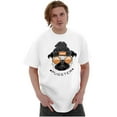 thumbnail image 4 of Pugster Hipster Dog Glasses Beanie Men's Graphic T Shirt Tees Brisco Brands S, 4 of 4