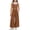 Brown, variant on ITSAME Girls Outfit 2-Piece, Button Up Denim Vest and Flared Jeans Summer Fashion Casual Clothes Green Size 7-8