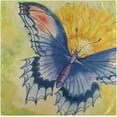 thumbnail image 6 of GZHJMY Butterfly On Yellow Sunflower Cloth Napkins Washable Reusable Polyester Dinner Napkins 20 x 20 Inch for Home Weddings Parties Holiday Table Napkins Set of 4, 6 of 6