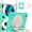 Mint Green, variant on iPad Air4 2020/Air5 2022 Case iPad Pro11 case 4th/ 3rd / 2nd Generation 360°Rotatable Stand Shoulder Strap Pencil Holder Heavy Duty Shockproof Silicone Protective Case