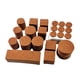 thumbnail image 4 of 216 Uds. Almohadillas de fieltro para muebles, accesorios para muebles DIY, protectores de suelo, protectores de patas de silla, cubiertas de patas de Marrón BLESIY Protector de suelo para piernas, 4 of 8