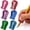 Metallic, variant on Ergonomic Pencil Grip Corrector, Handwriting Posture Correction Holder for Adults Writing Practice
