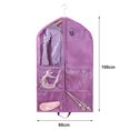 thumbnail image 5 of D-GROEE Garment Bags For Hanging Clothes,Clear Dance Garment Bags For Dancers,Dance Costume Bag,Dance Competition Bag For Girls,Garment Bags For Travel Storage.Garment Bag For Kids, 5 of 7
