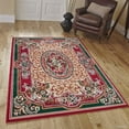 thumbnail image 2 of Allstar Rugs Allstar Woven Traditional Persian Floral Design Rug 7' 0" x 5' 2" 5' x 8', 2 of 5