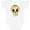 AA-White, variant on Inktastic Smiling Sugar Skull for Day of the Dead Boys or Girls Baby Bodysuit