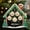 A02 - 5 Names, variant on Family Gingerbread Name - Personalized Custom 3D Inflated Effect Acrylic Ornament Family Members and Pets Ornament Gifts for Family Tree Decoration (A05, 5 Names)