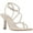 White, variant on Womens Leeba Faux Leather Thong Heels