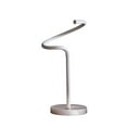 thumbnail image 1 of ORE International HBL2178 19 in. Curvilinear S-Curve Spiral Tube LED Table Lamp - Matte White, 1 of 2