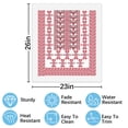 thumbnail image 2 of Palestinian embroidery Dishwasher Magnet Cover Decorative Sticker for Home Cabinet Kitchen 23" x26", 2 of 5