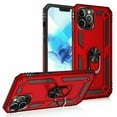 thumbnail image 3 of For iPhone 12/13/Pro Max/Mini Shockproof Hybrid Magnetic Ring Holder Metal Case, 3 of 11