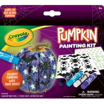 Crayola Halloween Pumpkin Washable Paint Craft Kit, Halloween Craft for Boys & Girls
