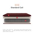 thumbnail image 3 of Signature Sleep Trule 8-Inch Coil Futon Mattress, Microfiber, Full, 3 of 6