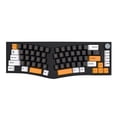 thumbnail image 2 of Teclado mecánico para juegos Hugo PBT Keycap RGB LED retroiluminado ergonómico portátil Luz inferior negra, 2 of 9