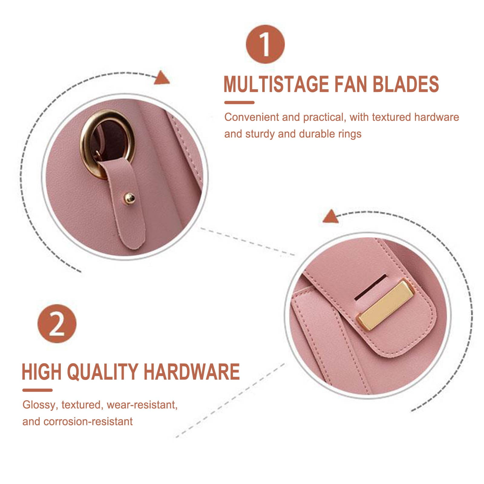 weibbin 3 Pcs Women Large Crossbody Bags Ladies Satchel Shoulder Handbags Purse and Wallet Set for Women Totes Hobo Purses
