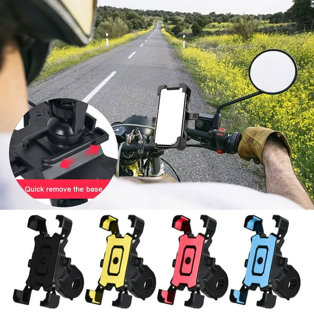Xihbxyly Artículos Por Menos de 10 Dólares. Soporte para Teléfono Móvil para Ciclismo Soporte para Teléfono Móvil para Navegación a Prueba de Golpes para Motocicleta y Bicicleta