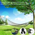 thumbnail image 5 of Shaped Nylon Mesh Rope Hammock For Outdoor Activities, Tourism And Leisure Products With Easy Setup, Comfortable Nylon Canvas Material And Versatile Use For Camping, 5 of 8