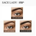 thumbnail image 3 of SACE LADY 3D Eyebrow Gel Long Lasting 24 Hours Waterproof Smudge-proof Brow Cream Makeup Kit 0.2Fl Oz, 3 of 9
