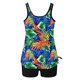 thumbnail image 5 of Trajes de baño tankini para mujer Trajes de baño de dos piezas con espalda de tiras y estampado conservador para mujer Traje de baño de dos piezas para mujer, 5 of 6