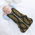 Baby Wearable Blanket 024 Months Luxury Gold Pattern,Sleeveless Summer Baby Sleeping Bag With