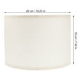 thumbnail image 4 of Miangastore 2pcs Fabric Lamp Shades Simple Design Table Lamp Covers for Bedroom Living Room, 4 of 8
