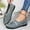 Green, variant on Women's Breathable Mesh Shoes Casual Trendy Flower Embroidery Shoes Slip-On Soft Sole Non-Slip Shoes Mesh Bottom Shallow Mouth Walking Shoes
