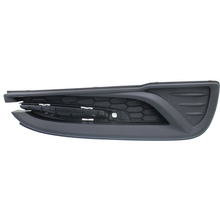 Fog Light Cover Compatible with 2013-2015 Honda Civic Right Passenger Textured Black