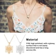 thumbnail image 3 of Collar Colgante Moda Retro Hip Hop Águila Qarigey Plata, 3 of 6