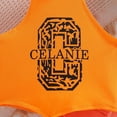 thumbnail image 6 of Girls Summer Outfits Sleeveless Tank Top with Printed Shorts Casual Suit Two Piece Set Kids Breathable Clothes Orange Size 3-4 Years, 6 of 8