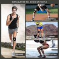 thumbnail image 4 of 1pcs Genouillère Rotule Manchon de Compression pour Femmes Hommes Douleur au Genou Arthrite Douleur Protection Genouillères, 4 of 5