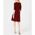 thumbnail image 2 of Bar III Women’s Cutout Knit A-Line Dress, Bright Red, X-Small, 2 of 2