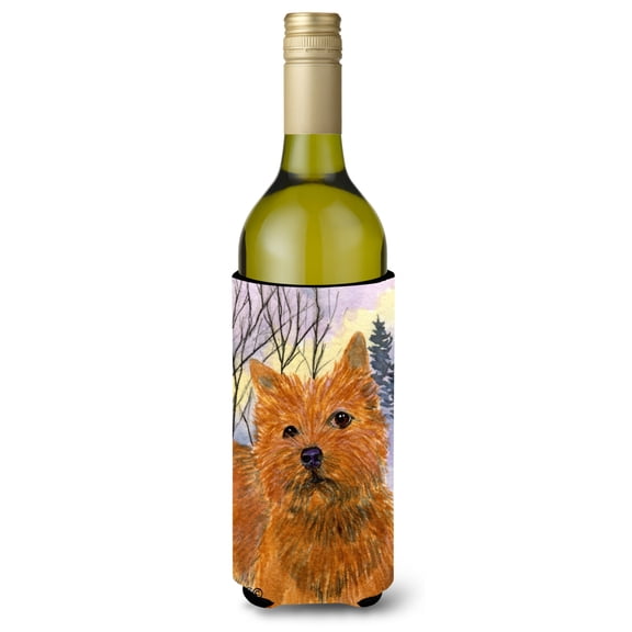 Caroline's Treasures SS1012LITERK Norwich Terrier Wine Bottle Hugger, Wine Bottle, multicolor