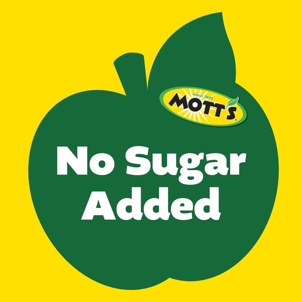 Motts Original No Sugar Added 100% Apple Juice 1 gal - 5 Pack