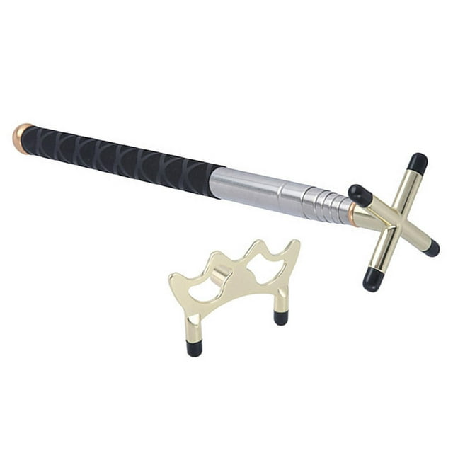 koolsoo Bâton de Pont de Billard avec Tête de Pont Télescopique de Remplacement pour 2 Pcs Tête Croisée Basse