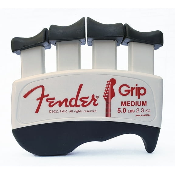 Fender GRIP Hand and Finger Exerciser (White Medium - 5-Lbs / 2.3Kg)