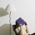 thumbnail image 3 of Brightech Squiggle 62" LED Floor Lamp with Twisting Base and Ivory Empire Shade - Black, 3 of 10