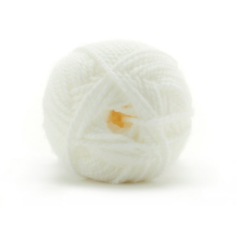 Premier Yarns - Serenity Chunky Big Yarn - White - 10.5oz 328yds - 5 Bulky  Weight - Acrylic