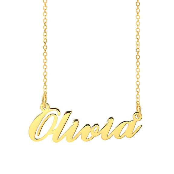 Personalized Script Name Necklace