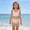 ZC Light Pink, variant on RTKFRFLM Girls Two Piece Swimsuit Ruffle Trim Cute Design, Shell Style Beach Swimwear for Toddler Kids
